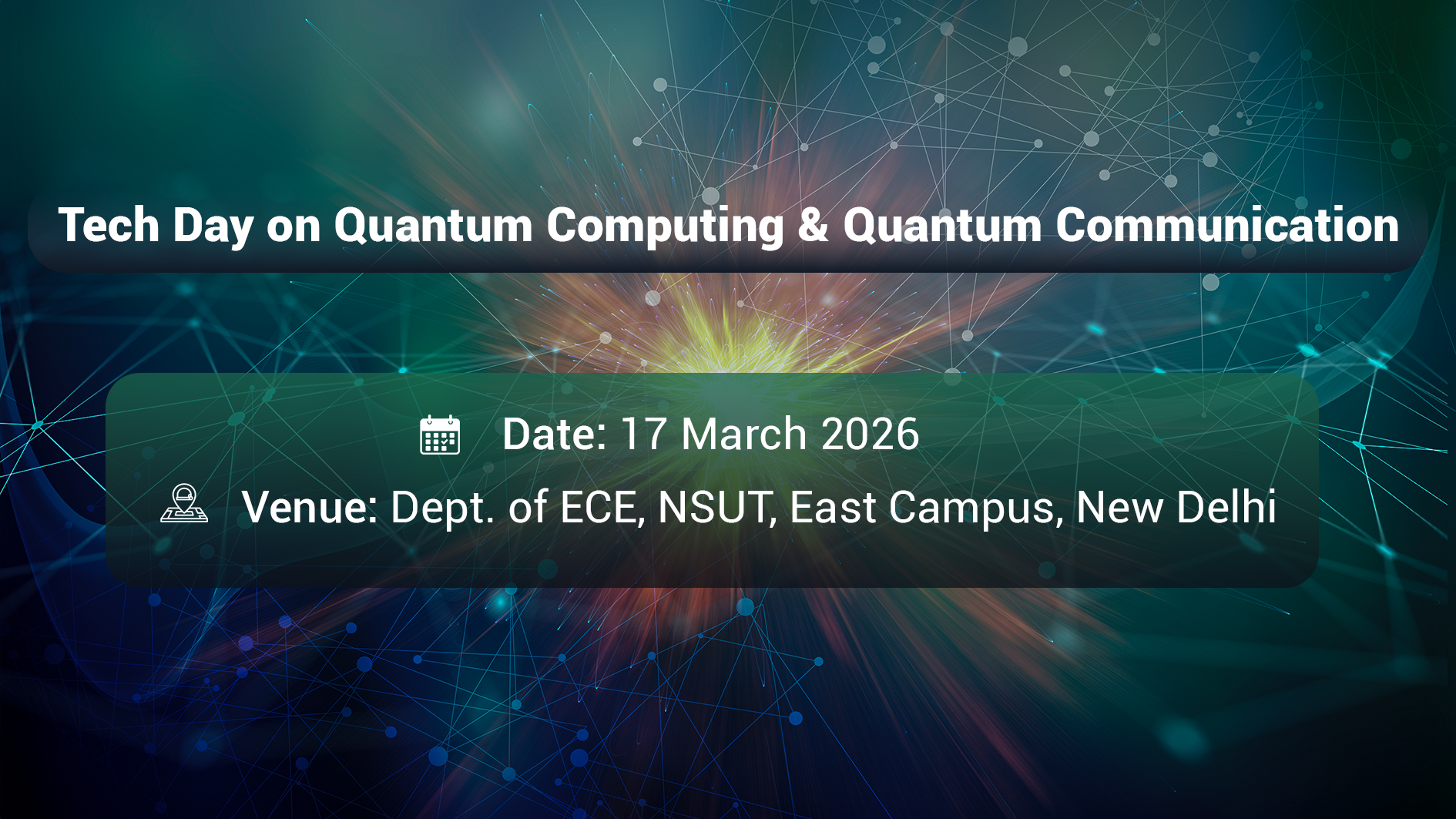 Tech Day on Quantum Computing & Quantum Communication