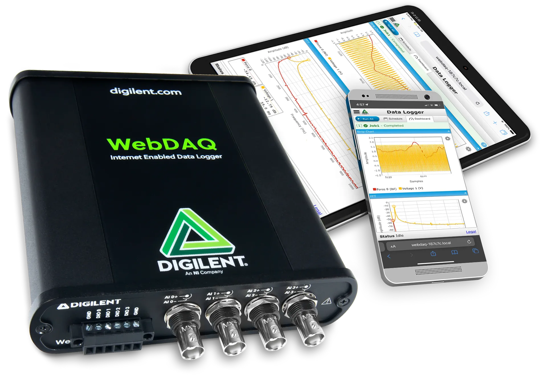 Internet Enabled Vibration-Acoustic Data Logger