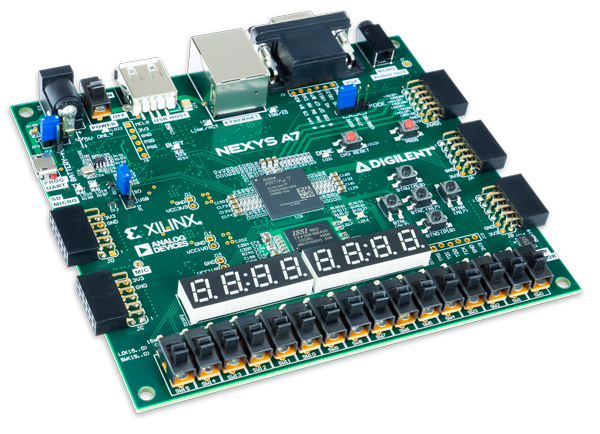 Nexys A7 AMD Artix™ 7 FPGA Trainer Board