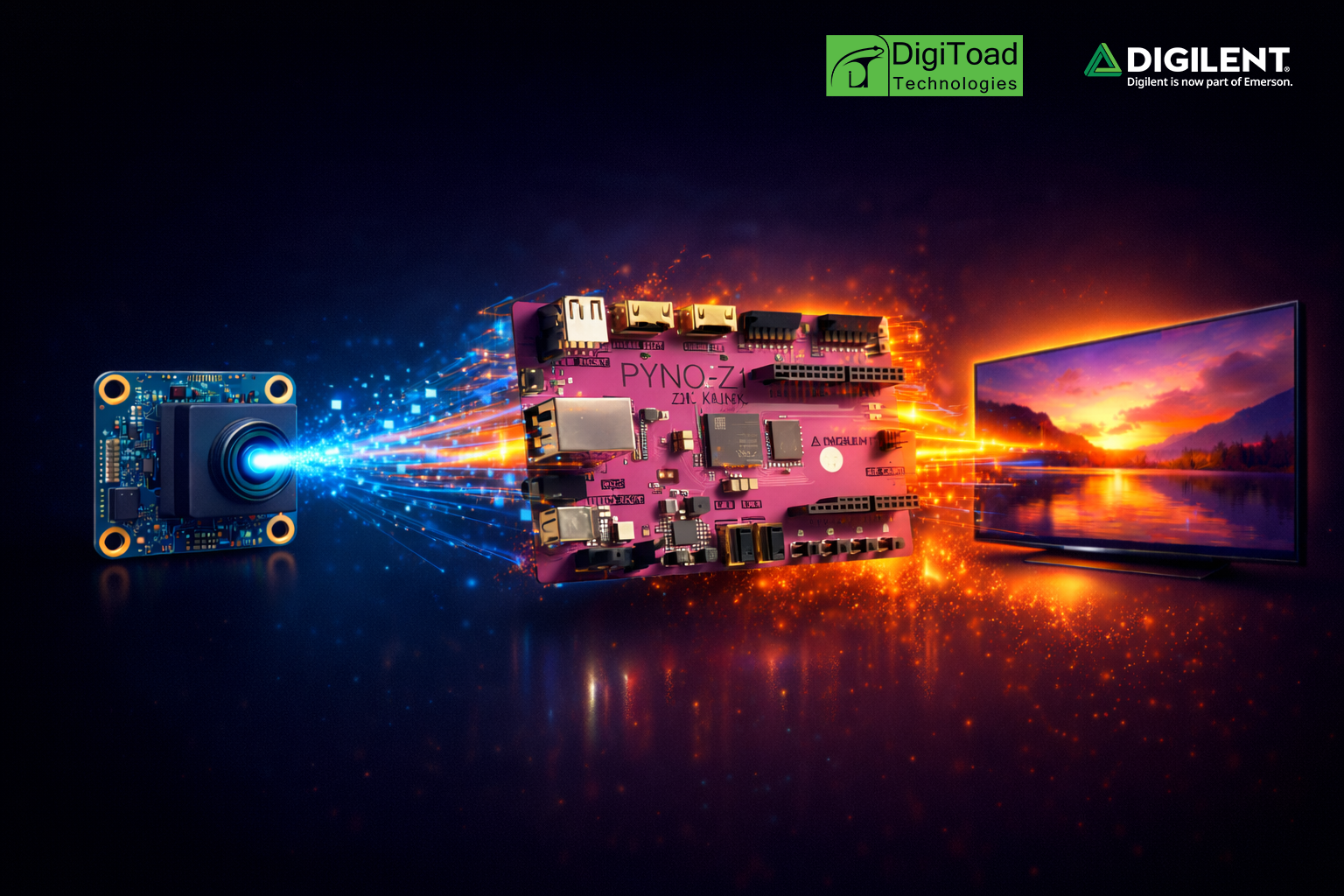 From Camera to display : HDMI TMDS Video Pipeline design on Pynq z1